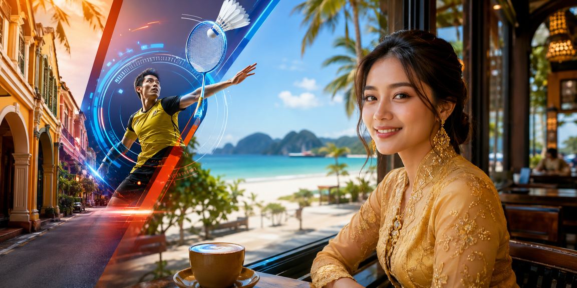 Pengguna platform 77go dari Langkawi menikmati pertaruhan dalam talian dengan pakaian kebaya