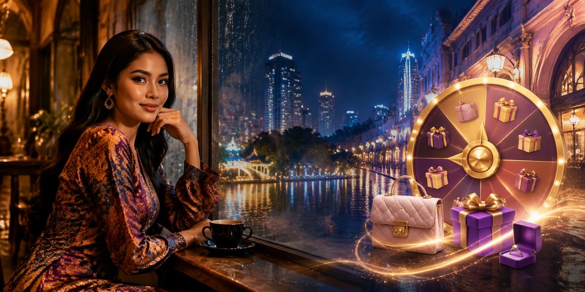Antara muka cabutan bertuah dan promosi di 77go
